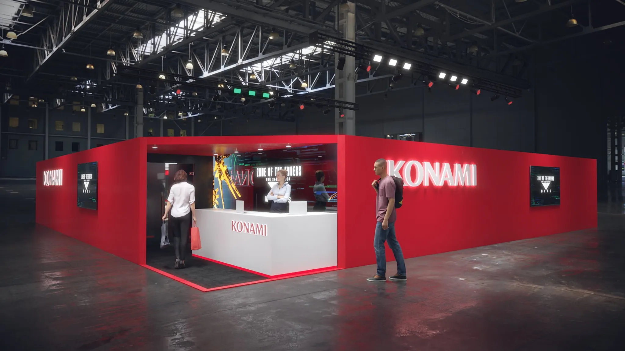 50x50 Île booth design by Reaction Space